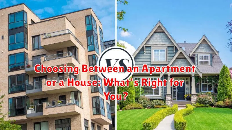 Choosing Between an Apartment or a House: What’s Right for You?
