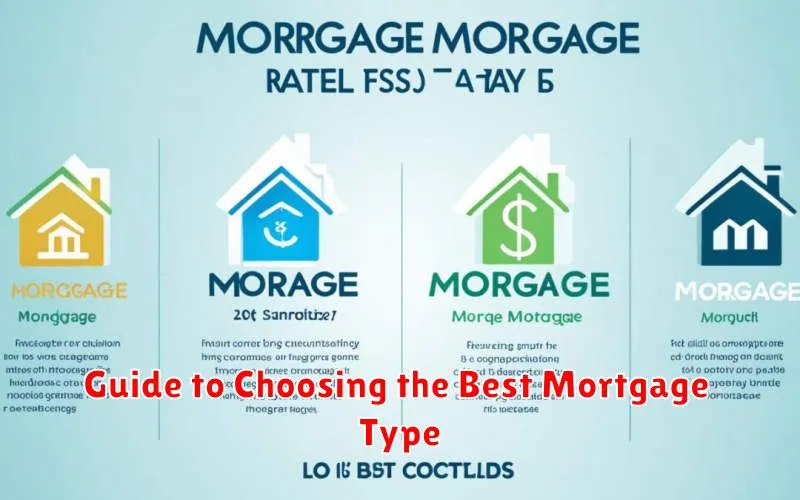 Guide to Choosing the Best Mortgage Type