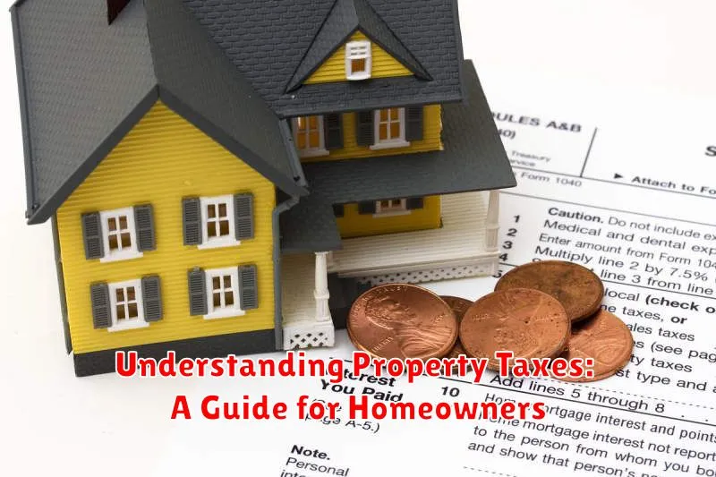 Understanding Property Taxes: A Guide for Homeowners